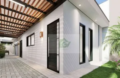 Casa com 3 dormitórios à venda, 88 m² por r$ 685.000,00 - pontal de santa marina - caraguatatuba/sp