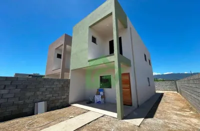 Casa com 3 dormitórios à venda, 90 m² por r$ 420.000,00 - balneário dos golfinhos - caraguatatuba/sp