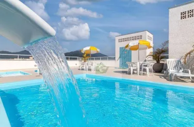 Apartamento com 2 dormitórios suíte à venda, 70 m² por r$ 449.000 - centro - ubatuba/sp