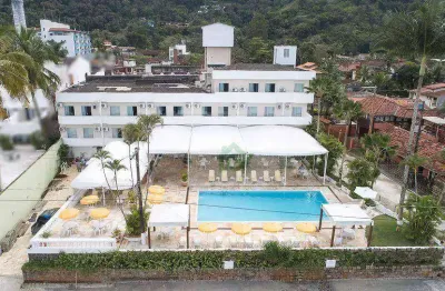 Hotel com 40 dormitórios à venda, 2300 m² por r$ 24.000.000,00 - enseada - ubatuba/sp