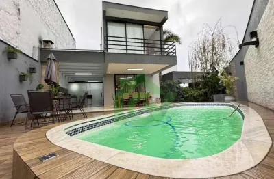 Casa com 3 dormitórios à venda, 220 m² por r$ 1.400.000,00 - poiares - caraguatatuba/sp