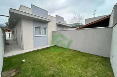 Casa com 2 dormitórios suíte à venda, 53 m² por r$ 395.000 - massaguaçu - caraguatatuba/sp