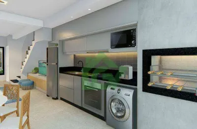 Casa com 2 dormitórios à venda, 77 m² por r$ 505.000,00 - capricórnio ii - caraguatatuba/sp