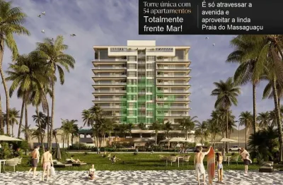 Apartamento com 3 dormitórios 3 suítes à venda, 157 m² por r$ 1.350.000 - massaguaçu - caraguatatuba/sp