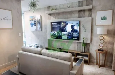 Loft com 1 dormitório à venda, 42 m² por r$ 245.000,00 - pontal de santa marina - caraguatatuba/sp