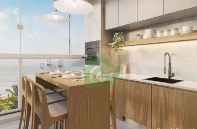 Apartamento com 2 dormitórios à venda, 72 m² por r$ 367.200,00 - aruan - caraguatatuba/sp