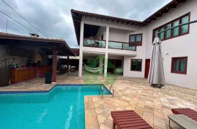 Casa com 4 dormitórios à venda, 150 m² por r$ 2.400.000,00 - indaiá - caraguatatuba/sp