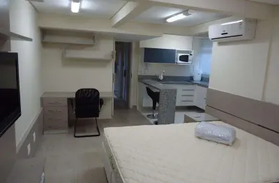 Flat com 1 dormitório para alugar, 40 m² por r$ 1.600,00/mês - juvevê - curitiba/pr