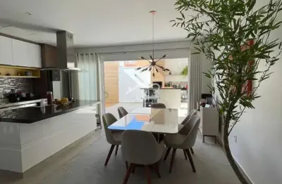 Sobrado moderno conceito aberto a venda em condominio fechado em indaiatuba
