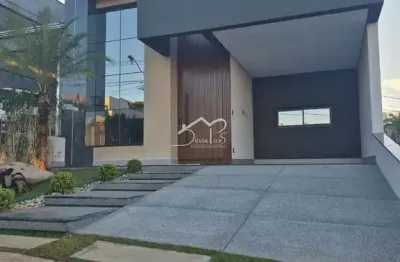 Casa nova 3 suítes à venda condomínio park gran reserve em indaiatuba