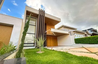 Casa 3 suítes, escritório e piscina à venda no condomínio evidências indaiatuba