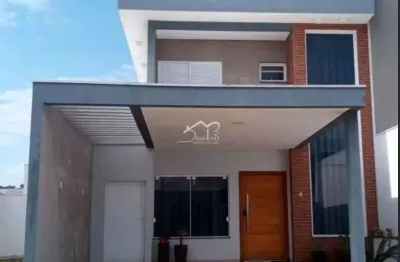 Sobrado 03 dorms com quintal amplo no condomínio park real indaiatuba