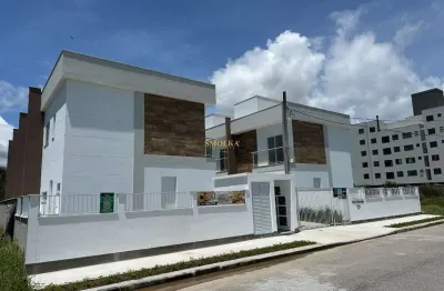 Casa em condomínio fechado com 2 quartos à venda na rua orlando joão da rosa, nova palhoça, palhoça, 129 m2 por r$ 575.524