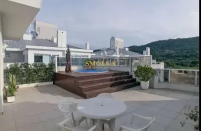 Cobertura com 3 quartos à venda na rua lázaro de oliveira souza, ingleses, florianópolis, 154 m2 por r$ 1.651.000