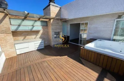 Cobertura com 3 quartos para alugar na rua afonso pena, canto, florianópolis, 172 m2 por r$ 7.800