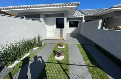 Casa em condomínio fechado com 2 quartos à venda na rua do juca, pachecos, palhoça, 50 m2 por r$ 345.000