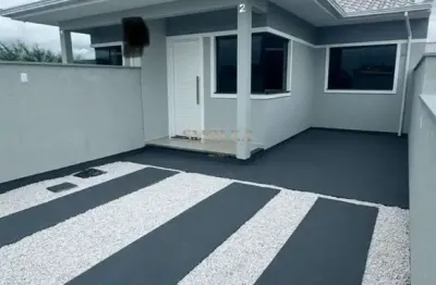 Casa em condomínio fechado com 2 quartos à venda na rua do juca, pachecos, palhoça, 50 m2 por r$ 345.000