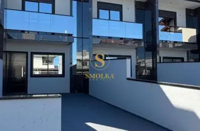 Casa em condomínio fechado com 2 quartos à venda na rua josé frederico guedert, ponte do imaruim, palhoça, 80 m2 por r$ 499.000