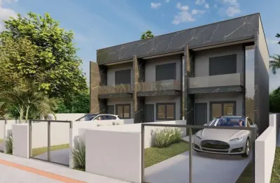 Casa em condomínio fechado com 2 quartos à venda na rua josé frederico guedert, ponte do imaruim, palhoça, 80 m2 por r$ 499.000