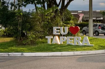 Terreno em condomínio fechado à venda na servidão peralta, tapera, florianópolis, 140 m2 por r$ 224.000