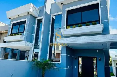 Casa em condomínio fechado com 3 quartos à venda na estrada dário manoel cardoso, ingleses, florianópolis, 184 m2 por r$ 850.000