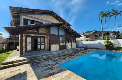 Casa em condomínio fechado com 5 quartos para alugar na rua rosato evangelista, itaguaçu, florianópolis, 365 m2 por r$ 19.900