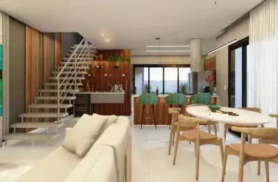 Casa em condomínio fechado com 3 quartos à venda na estrada dom joão becker, vargem do bom jesus, florianópolis, 260 m2 por r$ 1.550.000