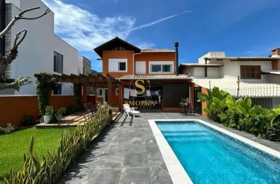 Casa em condomínio fechado com 3 quartos à venda na rua itapeva, itacorubi, florianópolis, 210 m2 por r$ 2.350.000