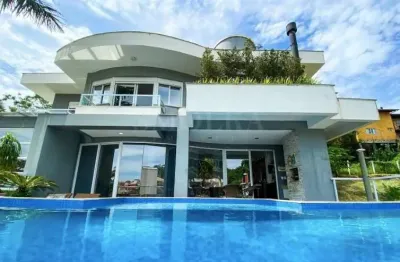 Casa em condomínio fechado com 3 quartos à venda na estrada caminho dos açores, santo antônio de lisboa, florianópolis, 350 m2 por r$ 3.130.000