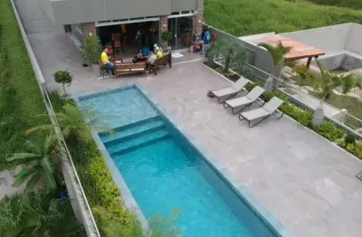 Casa em condomínio fechado com 3 quartos à venda na rua do copo de leite, pedra branca, palhoça, 880 m2 por r$ 3.899.000