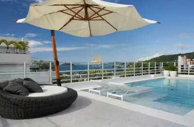 Cobertura com 4 quartos à venda na rua dos lambari-guaçu, jurerê internacional, florianópolis, 391 m2 por r$ 10.200.000