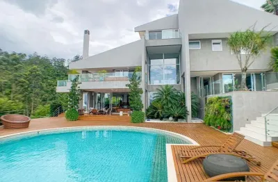 Casa em condomínio fechado com 4 quartos à venda na estrada haroldo soares glavan, cacupé, florianópolis, 800 m2 por r$ 14.000.000