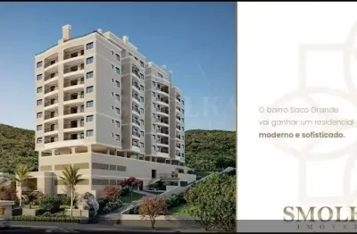 Apartamento com 3 quartos à venda na rodovia virgílio várzea, saco grande, florianópolis, 94 m2 por r$ 1.170.000