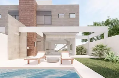 Casa em condomínio fechado com 3 quartos à venda na rodovia doutor antônio luiz moura gonzaga, rio tavares, florianópolis, 225 m2 por r$ 1.660.000