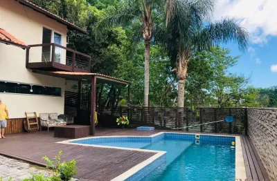 Casa em condomínio fechado com 4 quartos à venda na rua são miguel, joão paulo, florianópolis, 400 m2 por r$ 1.900.000