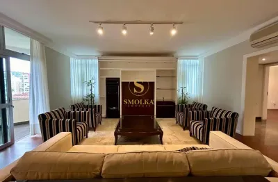 Apartamento com 4 quartos para alugar na avenida professor othon gama d'eça, centro, florianópolis, 263 m2 por r$ 7.900