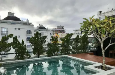 Cobertura com 3 quartos à venda na rua desembargador pedro silva, coqueiros, florianópolis, 268 m2 por r$ 3.400.000