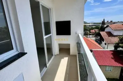 Apartamento com 2 quartos à venda na servidão elizabeth helena richter cordeiro, ingleses, florianópolis, 75 m2 por r$ 475.000