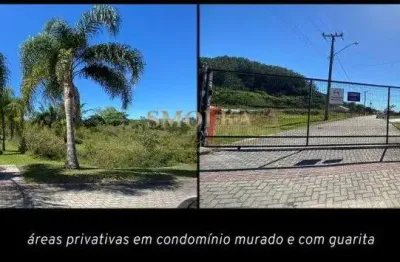 Terreno em condomínio fechado à venda na rua do lamim, canasvieiras, florianópolis, 408 m2 por r$ 531.000