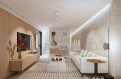 Casa em condomínio fechado com 3 quartos à venda na rua da escova de garrafa, cachoeira do bom jesus, florianópolis, 140 m2 por r$ 1.350.000