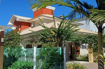 Casa em condomínio fechado com 4 quartos à venda na rua da cássia aleluia, cachoeira do bom jesus, florianópolis, 255 m2 por r$ 3.300.000