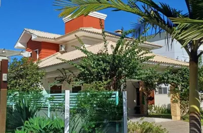 Casa em condomínio fechado com 4 quartos à venda na rua da cássia aleluia, cachoeira do bom jesus, florianópolis, 255 m2 por r$ 3.300.000