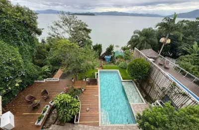 Casa em condomínio fechado com 5 quartos à venda na rodovia rafael da rocha pires, sambaqui, florianópolis, 550 m2 por r$ 5.100.000