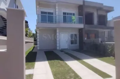 Casa em condomínio fechado com 4 quartos à venda na rua fernando bauther da silva, ingleses do rio vermelho, florianópolis, 168 m2 por r$ 1.190.000