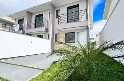 Casa com 3 quartos à venda na rua emily alice schütz, aririu, palhoça, 103 m2 por r$ 520.000