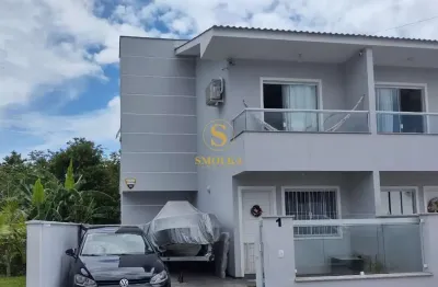 Casa em condomínio fechado com 2 quartos à venda na rua francisco matias kremer, bela vista, palhoça, 67 m2 por r$ 450.000