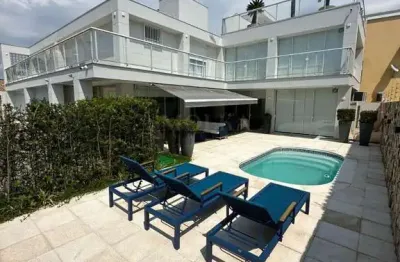 Casa em condomínio fechado com 5 quartos à venda na avenida luiz boiteux piazza, cachoeira do bom jesus, florianópolis, 560 m2 por r$ 8.085.000
