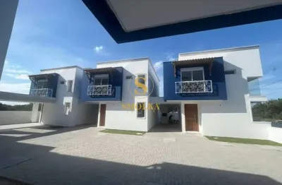 Casa em condomínio fechado com 3 quartos à venda na rodovia baldicero filomeno, ribeirão da ilha, florianópolis, 133 m2 por r$ 845.000