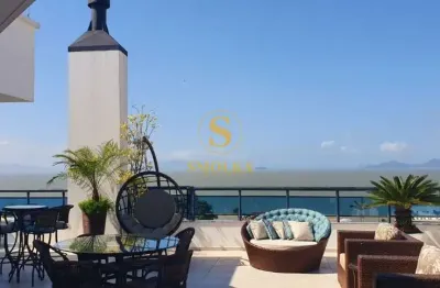Cobertura com 3 quartos à venda na rua abelardo luz, balneário, florianópolis, 337 m2 por r$ 3.500.000