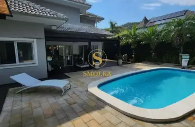 Casa em condomínio fechado com 4 quartos à venda na rodovia jornalista maurício sirotsky sobrinho, jurerê, florianópolis, 306 m2 por r$ 5.200.000